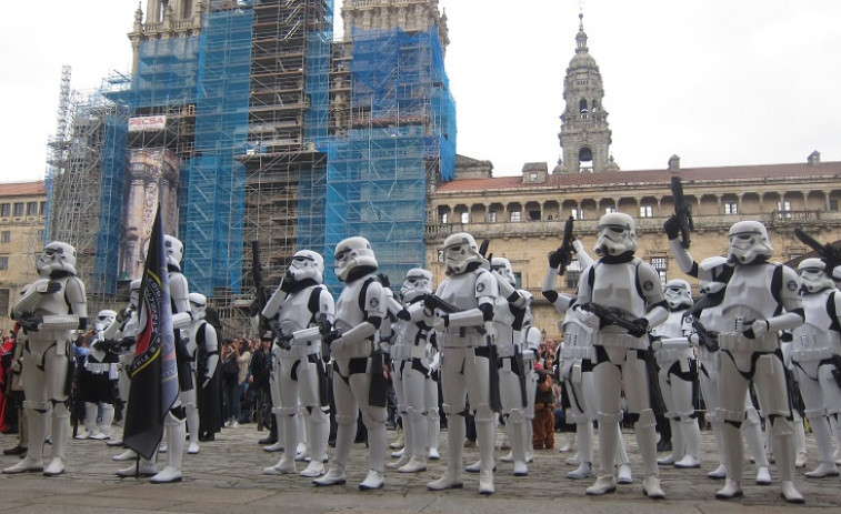 Las tropas imperiales de Star Wars tomaron Santiago de Compostela