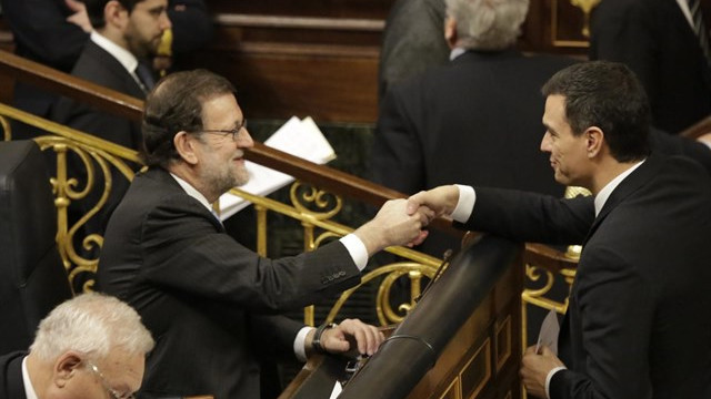 Pedro Sánchez comunica a Rajoy la postura del PSOE contra el referéndum ilegal