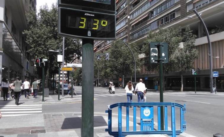 Las temperaturas en Ourense y Pontevedra superarán los 30º esta semana