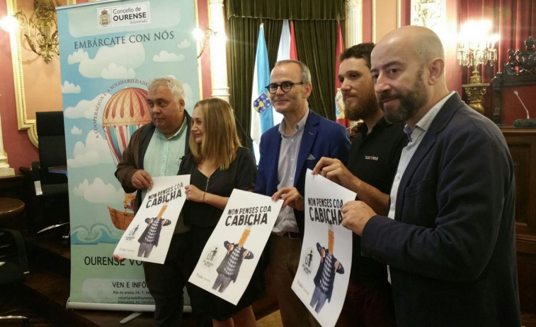 Ourense lanza una campaña para reducir la contaminación por colillas de cigarro