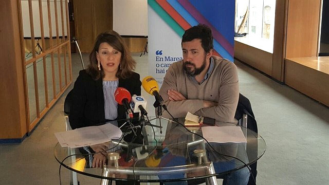 Yolanda Díaz asume la portavocía rotatoria de En Marea en el Congreso