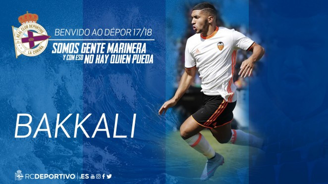 El Dépor refuerza la banda izquierda con Bakkali, cedido por el Valencia