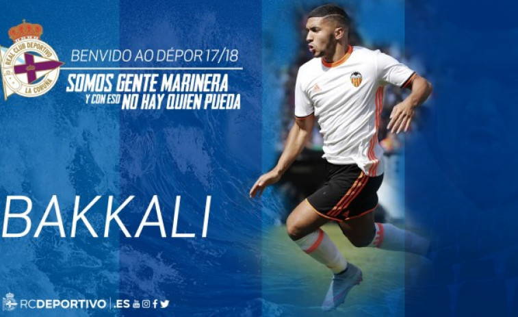 El Dépor refuerza la banda izquierda con Bakkali, cedido por el Valencia