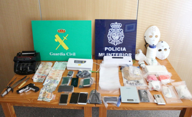 Los narcos de Arousa tenían un laboratorio y vendían la cocaína también en Madrid