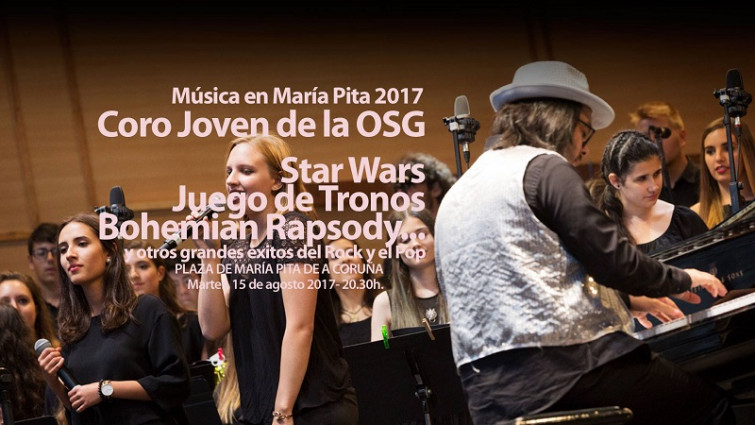 Canciones de 'Juegos de tronos' y' Star wars' en las fiestas de María Pita