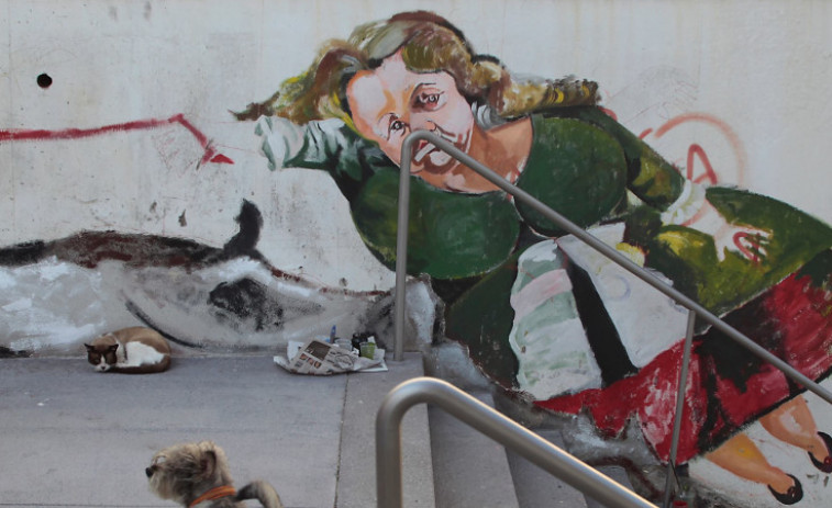 Ferrol quiere que Banksy plasme en un muro su interpretación de 'Las Meninas'
