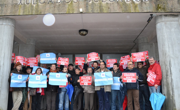 Rexistradas 775 declaracións de autoinculpación pola protesta contra as políticas da Troika