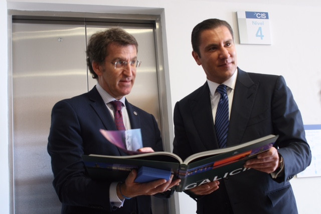 Feijóo destaca que ademais do naval, a automoción e o desenvolvemento urbanístico son actualmente sectoree nos que Galicia pode canalizar novas vís de colaboración con México