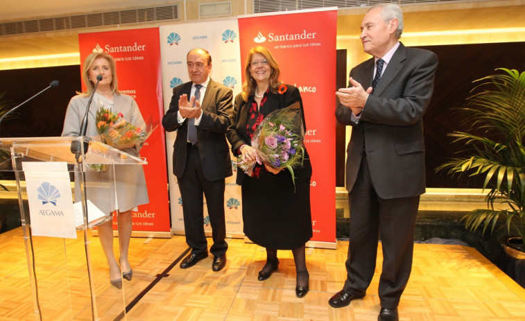 Los empresarios gallegos en Madrid entregaron el 9º Premio Victoriano Reinoso a la presidenta de la CMV