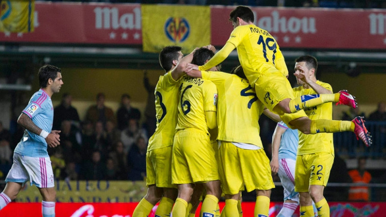 El Villarreal golea al Celta en su campo