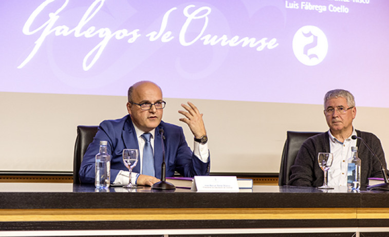 A Deputación edita Galegos de Ourense 2, recolle as biografías de ourensáns ilustres