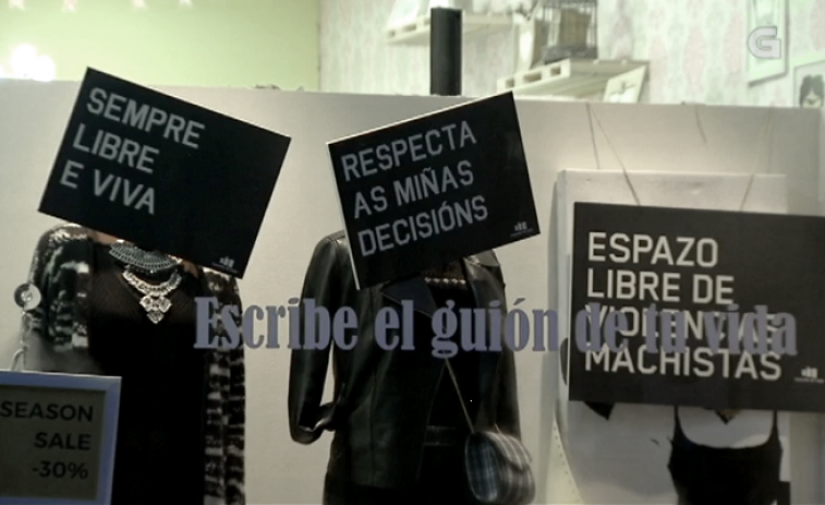 La Diputación de A Coruña se adhiere a la campaña 'En negro' contra la violencia machista