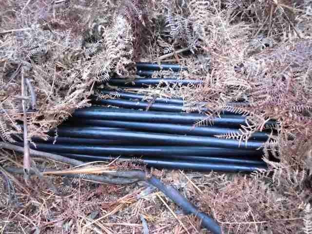 La Guardia Civil detiene a tres varones por el hurto de  480 metros de cable de cobre