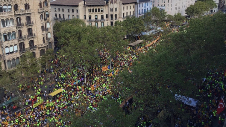 El independentismo celebra la Diada como 
