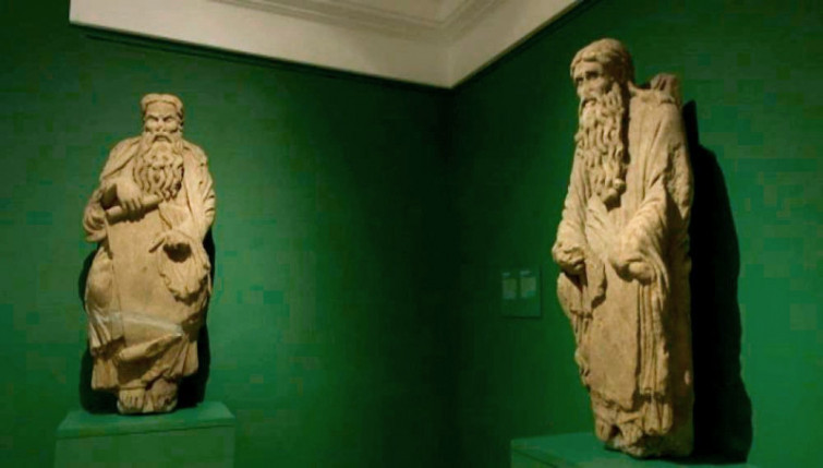 Las esculturas de Abraham e Isaac pertenecen a 