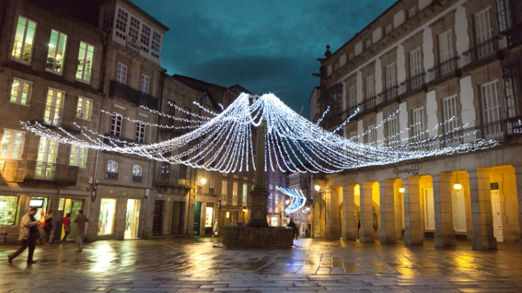 El Ayuntamiento de Santiago inicia la licitación del alumbrado de Navidad