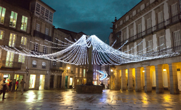 El Ayuntamiento de Santiago inicia la licitación del alumbrado de Navidad