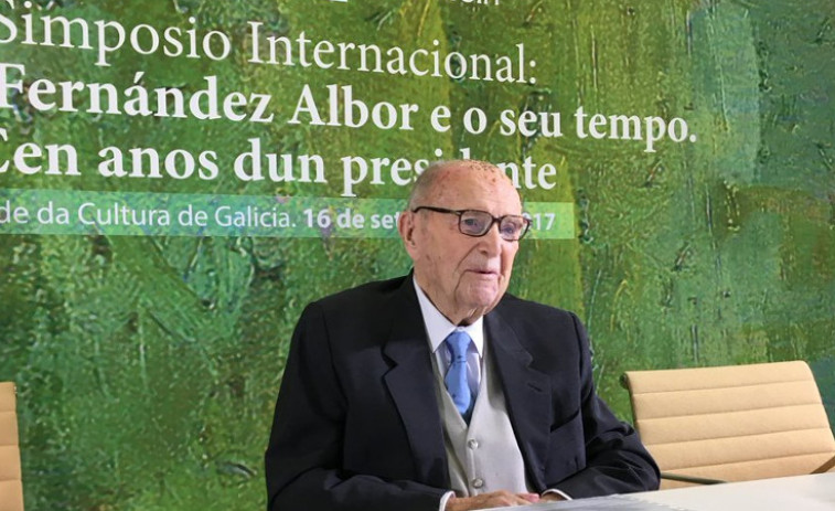 Fernández Albor, el primer presidente de la Xunta, muere a los 100 años