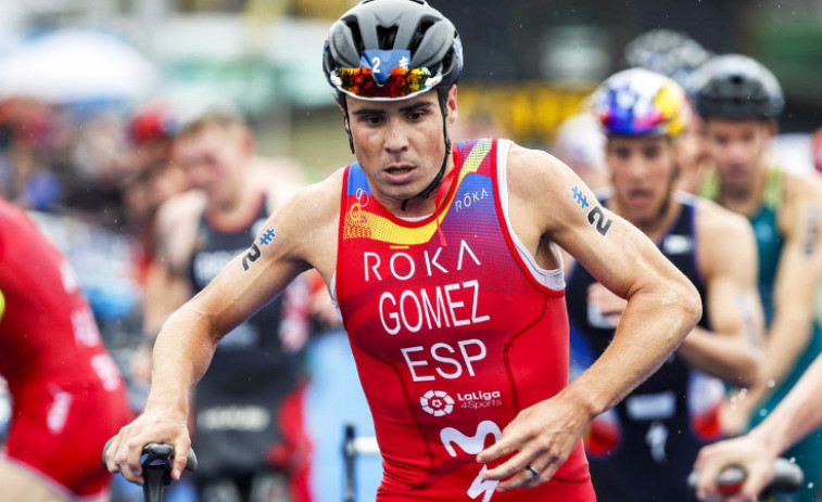 Gómez Noya, subcampeón del mundo de triatlón