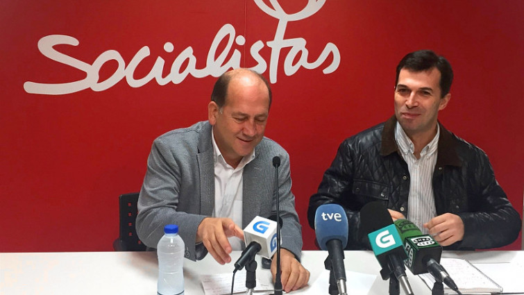 Caballero y Leiceaga muestran su pacto como ejemplo de integración dentro del PSOE