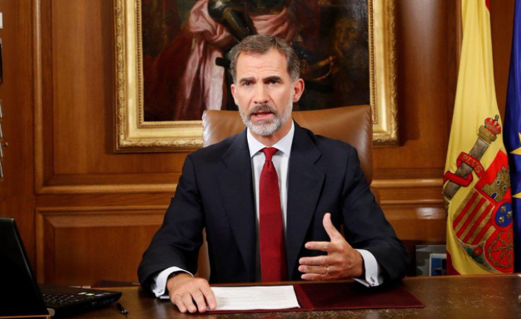 Felipe VI encarga al Estado la defensa de la unidad de España y la autonomía catalana
