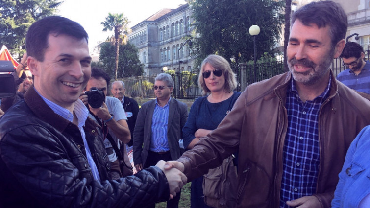 Los dos candidatos a la Secretaría Xeral del PSdeG se enfrentan este jueves en un debate