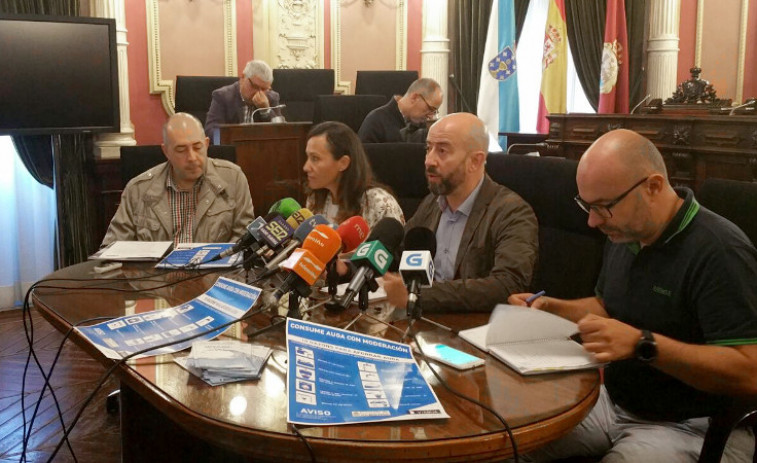 Viaqua y Concello refuerzan en Ourense las medidas de ahorro de agua