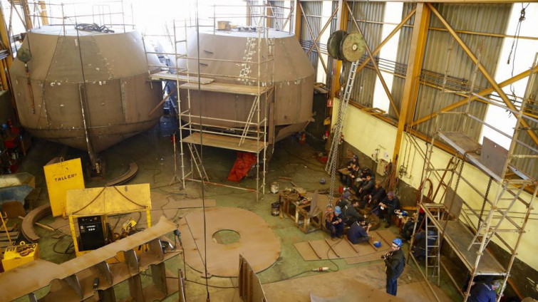 Un consorcio galego desenvolve o primeiro prototipo español para xerar enerxía a partir das correntes mariñas