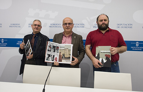 A obra Dédalus en Compostela, de Vicente Risco, preséntase en formato cómic