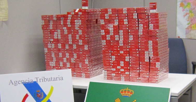 Intervenidas más de 1.500 cajetillas de tabaco de contrabando en Peinador