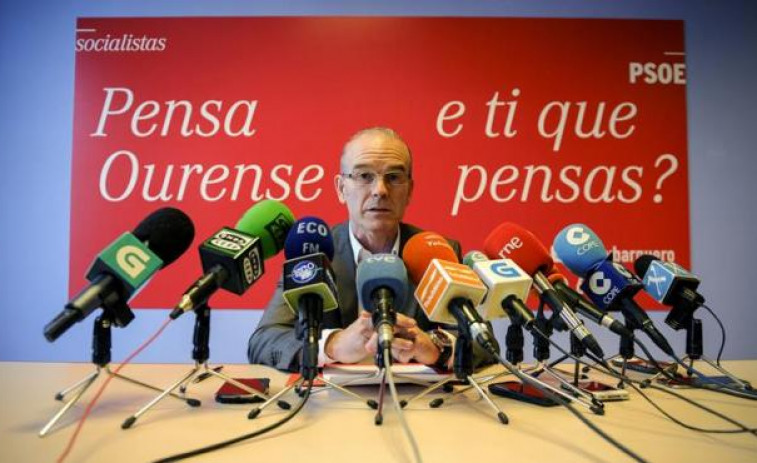 O candidato do PSOE en Ourense, imputado, di que non dimite por 