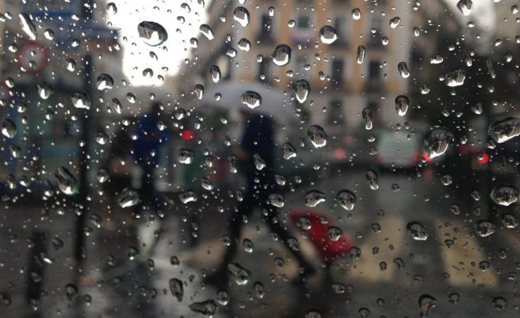 Las lluvias causan estragos en varias calles viguesas