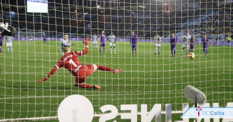 El Celta conquista de penalti la victoria ante el Leganés