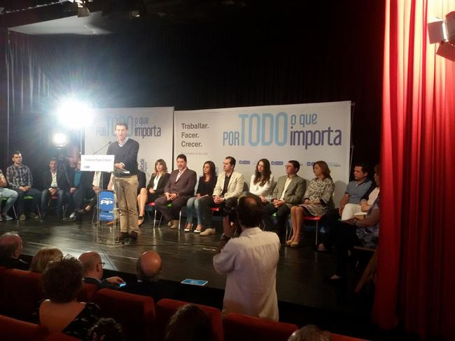 Feijóo prevén contra as coalicións: 