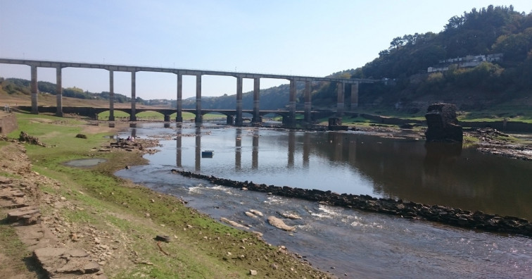 Los embalses gallegos repuntan hasta el 41% de su capacidad tras las fuertes lluvias