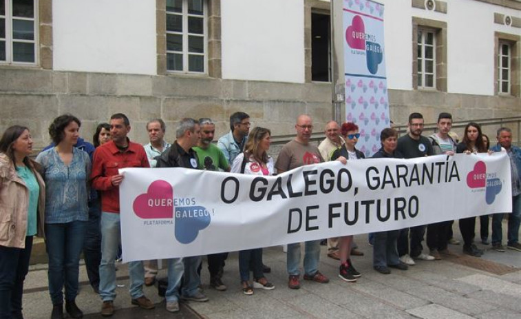 Queremos Galego chama a manifestarse este 17 de maio para recordar que o galego segue vivo