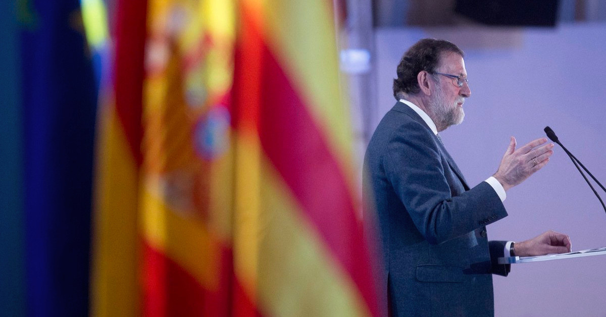 Rajoy bandera