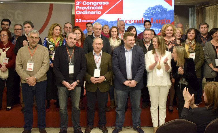 El PSOE de Lugo ratifica la nueva ejecutiva provincial liderada por Álvaro Santos