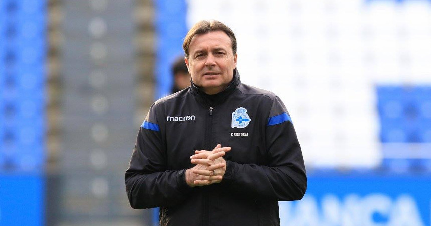 Cristobal parralo riazor entreno