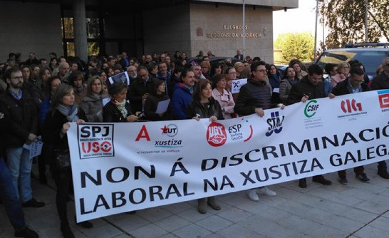 Se rompen las negociaciones entre el comité de huelga de Xustiza y la Xunta