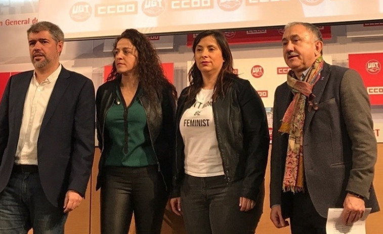 ​CCOO y UGT convocan paros laborales de dos horas el 8 de marzo