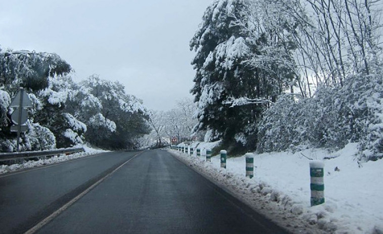 ​El temporal de nieve da un respiro para volver con más fuerza el fin de semana