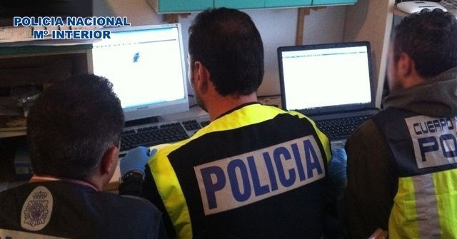 Policia ordenadores