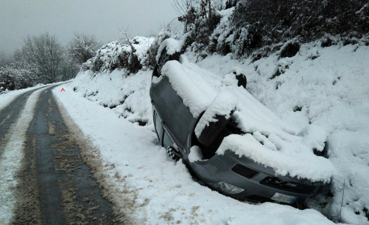 A Fonsagrada y Negueira de Muñiz, los municipios más afectados por las nevadas