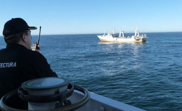 ​Pesca avisó al pesquero apresado de que entraba en aguas argentinas