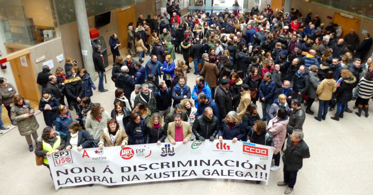 La Xunta amaga con retirar la oferta de la huelga de la Justicia