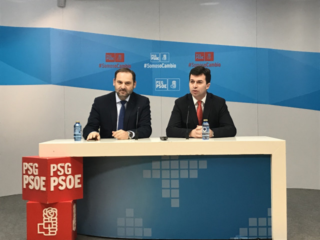 Rueda de prensa de José Luis Ábalos y Gonzalo Caballero