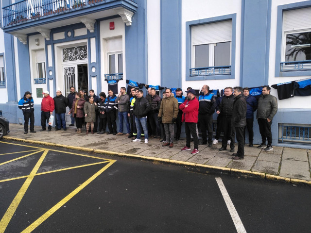 Trabajadores de la Autoridad Portuaria de Ferrol-San Cibrao