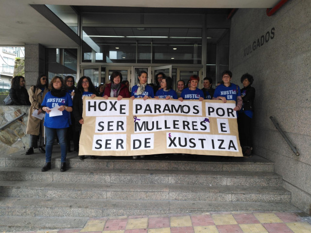 Protesta 8M en Ferrol