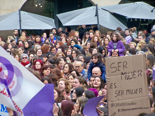 Manifestación 8M en Ourense